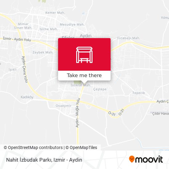 Nahit İzbudak Parkı map