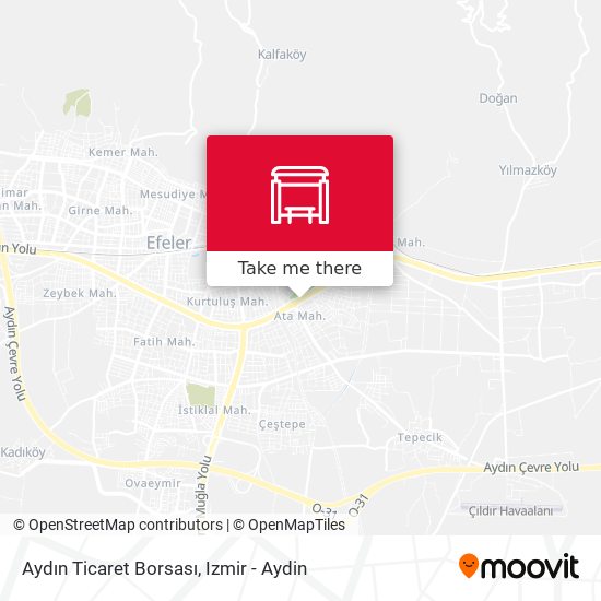 Aydın Ticaret Borsası map