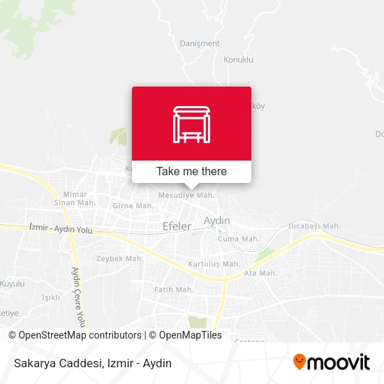Sakarya Caddesi map