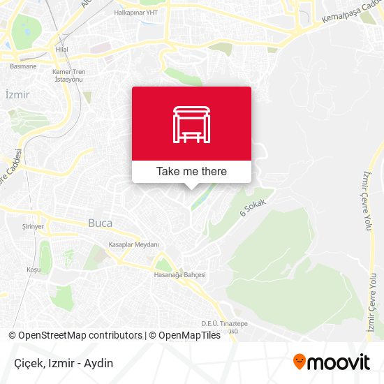 Çiçek map