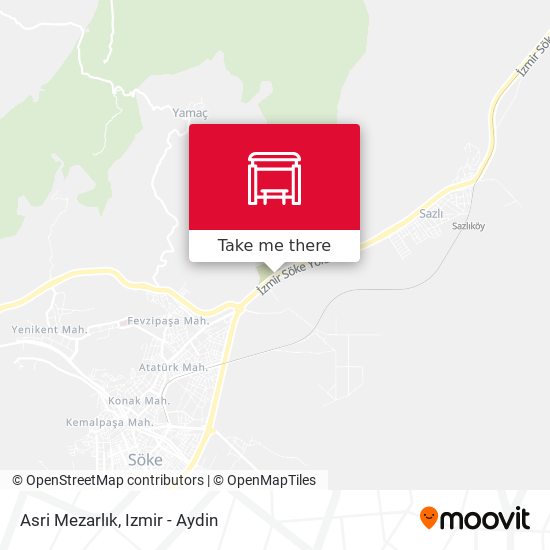Asri Mezarlık map