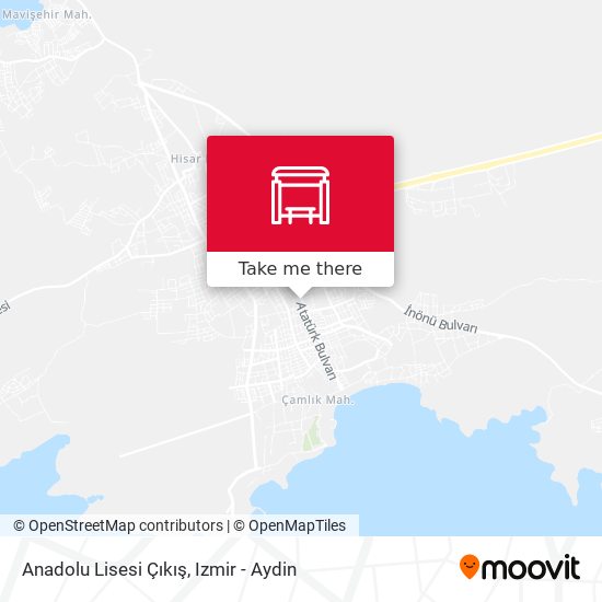 Anadolu Lisesi Çıkış map