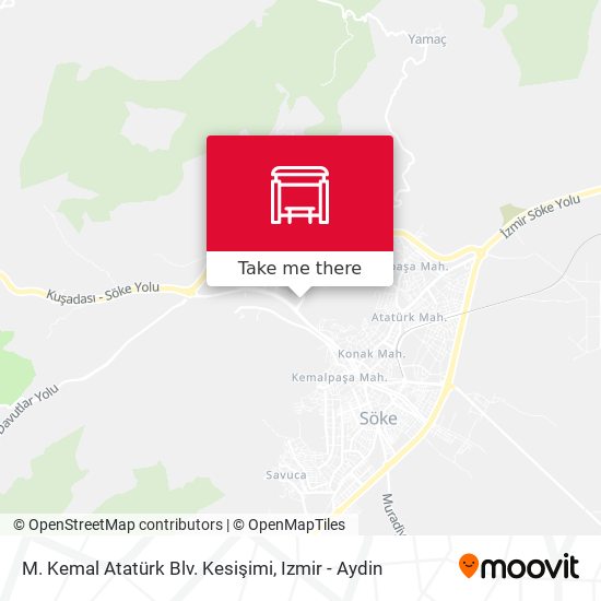 M. Kemal Atatürk Blv. Kesişimi map