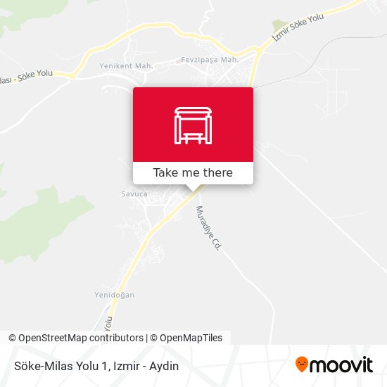 Söke-Milas Yolu 1 map