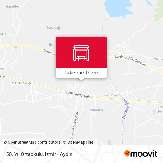 50. Yıl Ortaokulu map