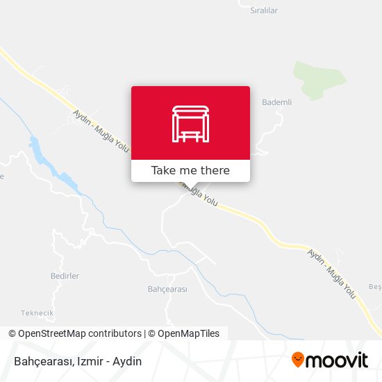 Bahçearası map