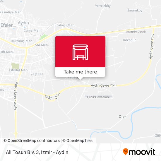 Ali Tosun Blv. 3 map