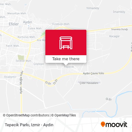 Tepecik Parkı map