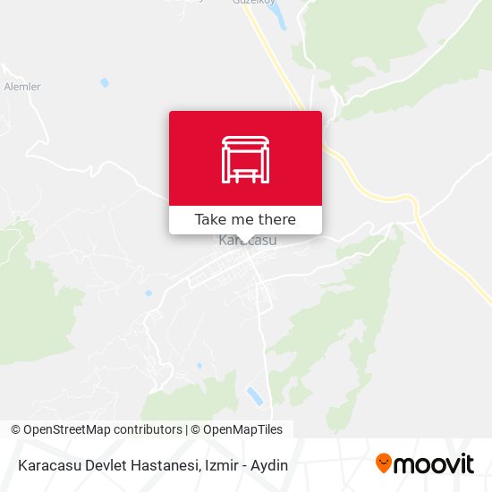 Karacasu Devlet Hastanesi map