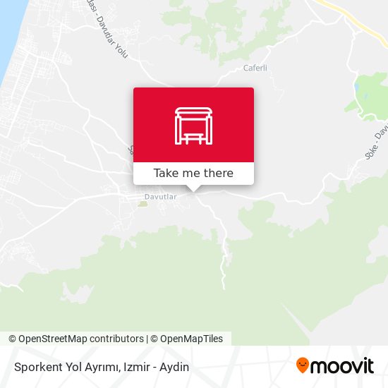 Sporkent Yol Ayrımı map
