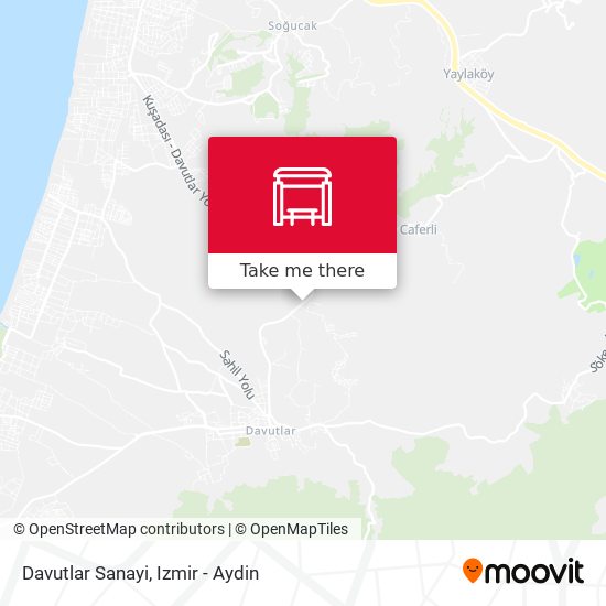 Davutlar Sanayi map