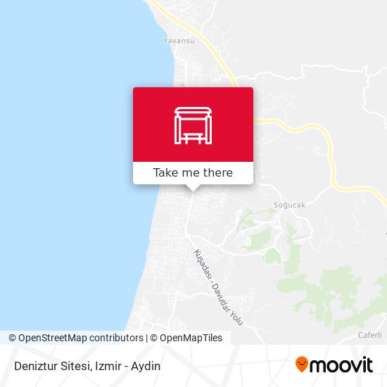 Deniztur Sitesi map