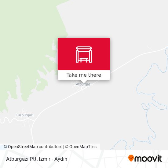 Atburgazı Ptt map