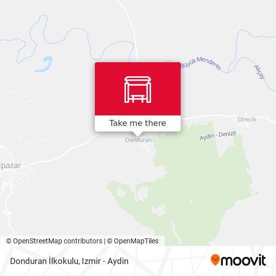 Donduran İlkokulu map