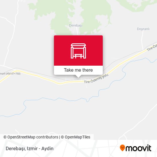 Derebaşı map