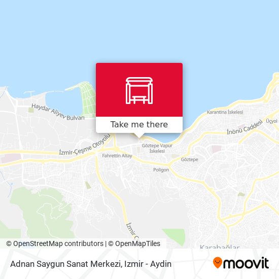 Adnan Saygun Sanat Merkezi map