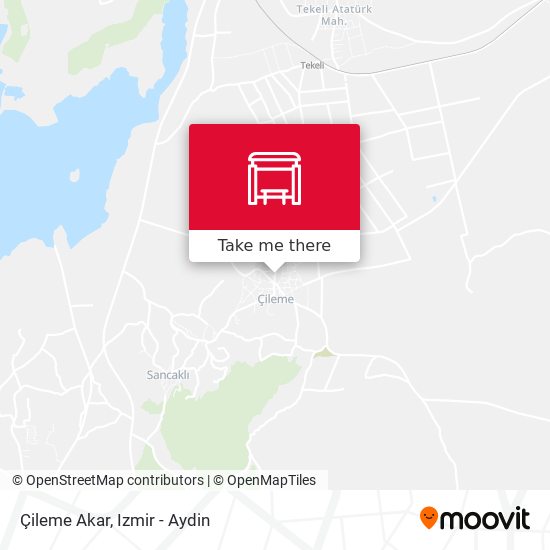 Çileme Akar map