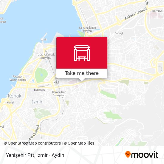 Yenişehir Ptt map