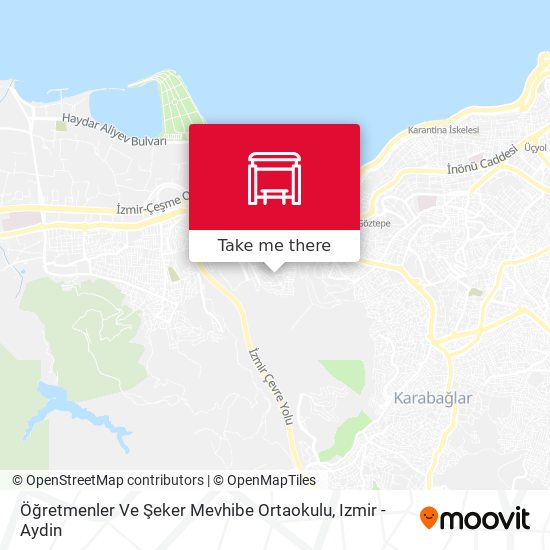 Öğretmenler Ve Şeker Mevhibe Ortaokulu map