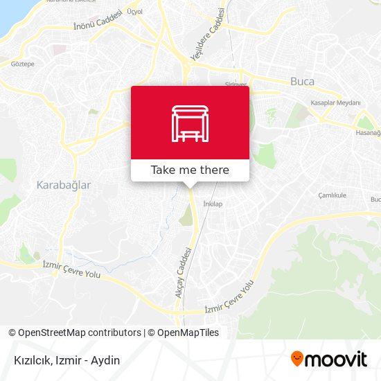 Kızılcık map