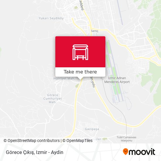 Görece Çıkış map