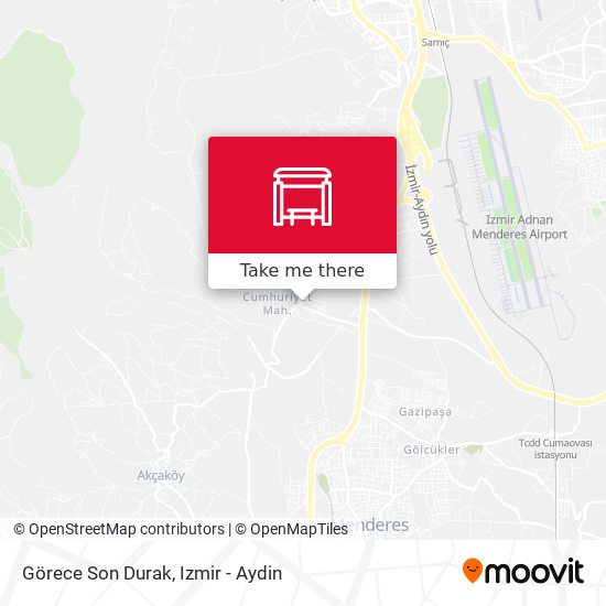 Görece Son Durak map