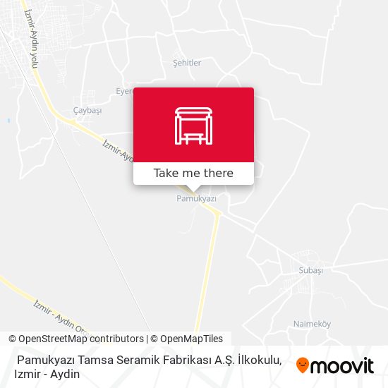 Pamukyazı Tamsa Seramik Fabrikası A.Ş. İlkokulu map
