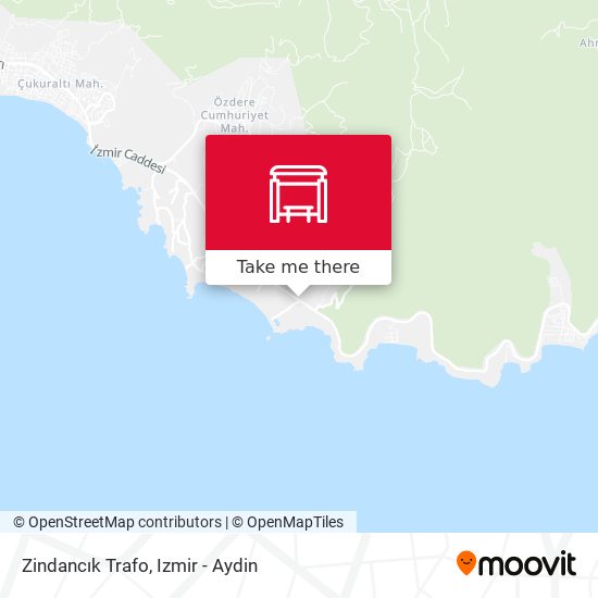 Zindancık Trafo map