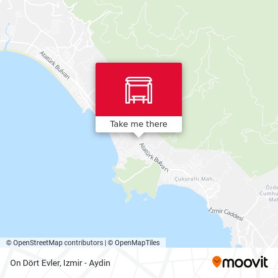 On Dört Evler map