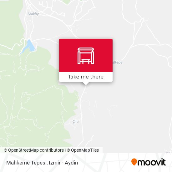 Mahkeme Tepesi map