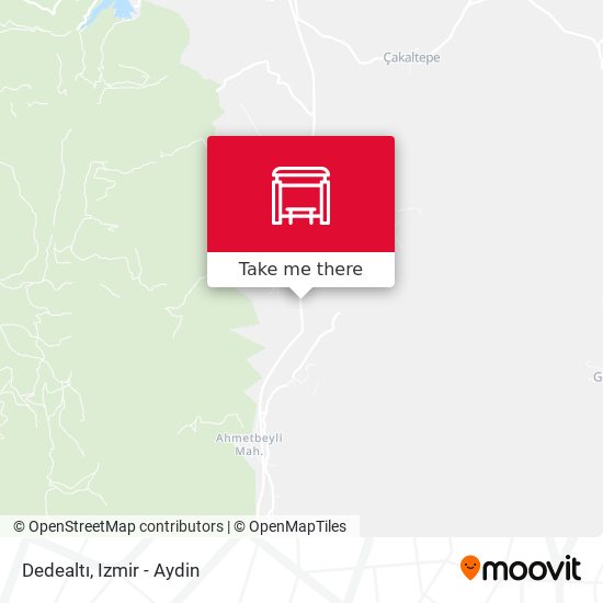 Dedealtı map