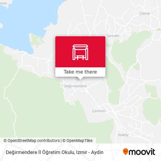 Değirmendere İl Öğretim Okulu map