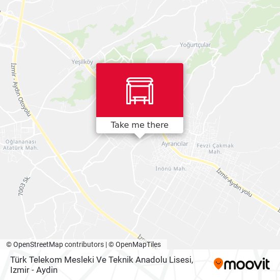Türk Telekom Mesleki Ve Teknik Anadolu Lisesi map