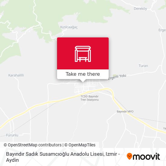 Bayındır Sadık Susamcıoğlu Anadolu Lisesi map