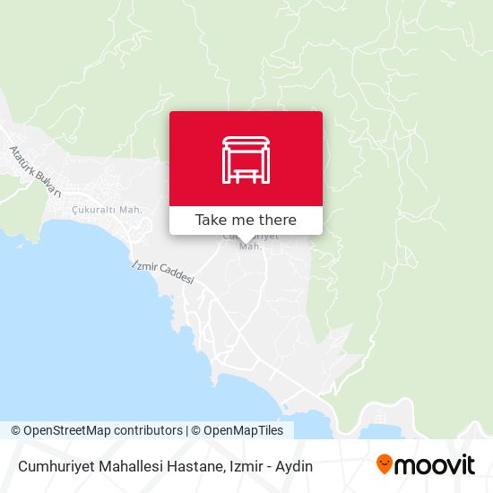 Cumhuriyet Mahallesi Hastane map