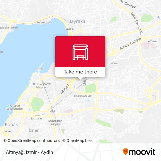 Altınyağ map