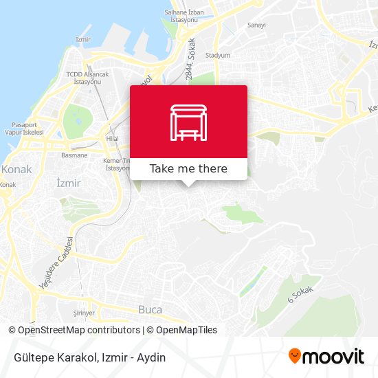 Gültepe Karakol map