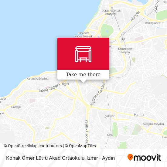 Konak Ömer Lütfü Akad Ortaokulu map