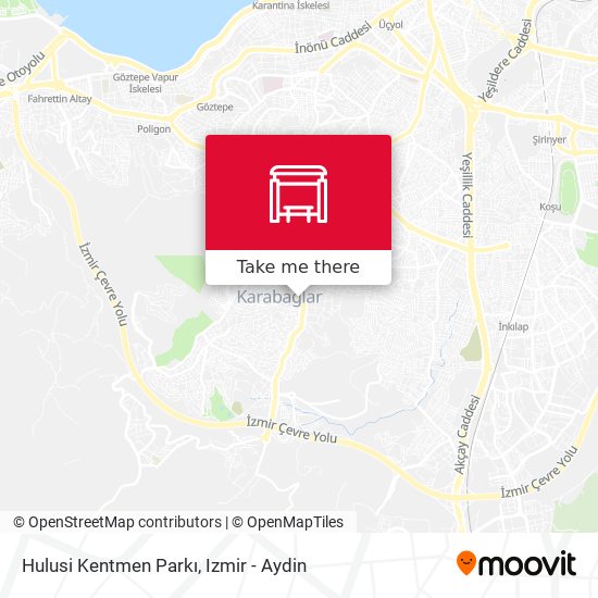 Hulusi Kentmen Parkı map