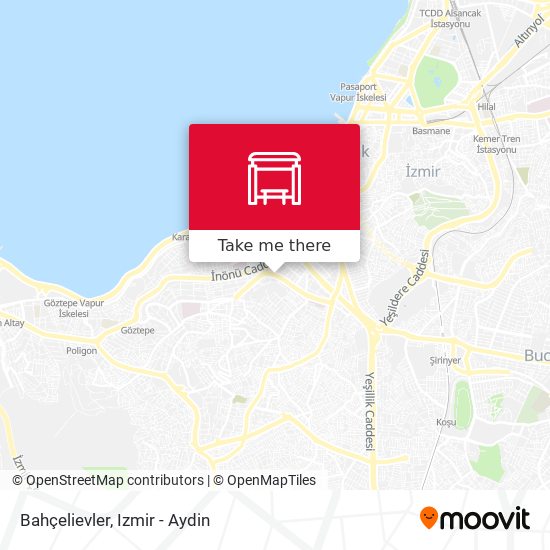 Bahçelievler map