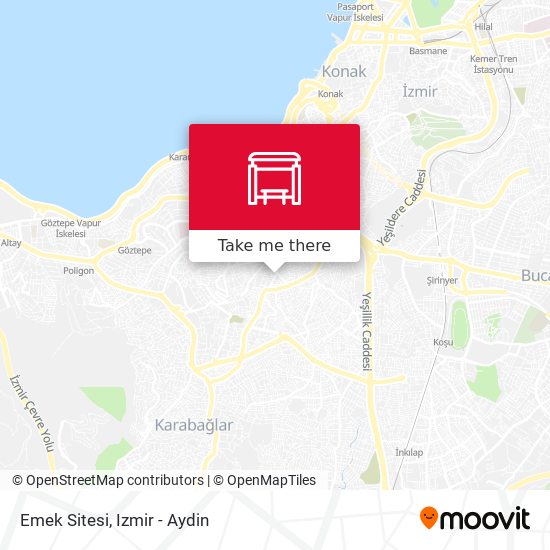 Emek Sitesi map