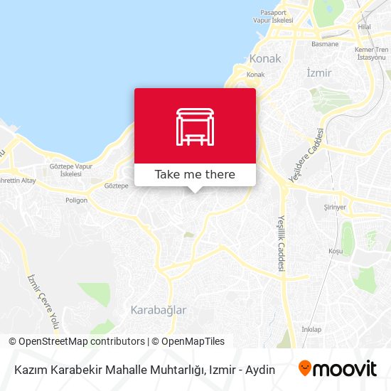 Kazım Karabekir Mahalle Muhtarlığı map