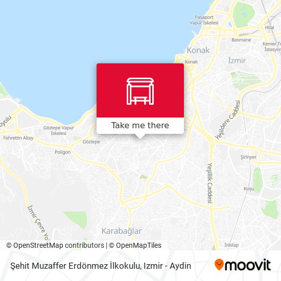 Şehit Muzaffer Erdönmez İlkokulu map