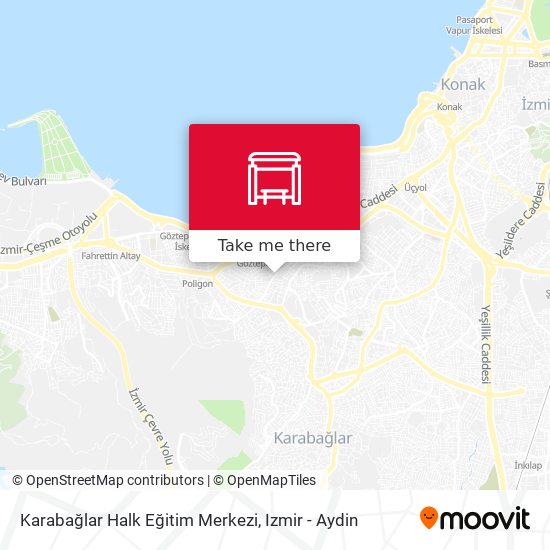 Karabağlar Halk Eğitim Merkezi map