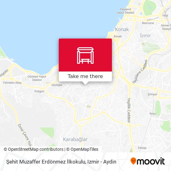 Şehit Muzaffer Erdönmez İlkokulu map