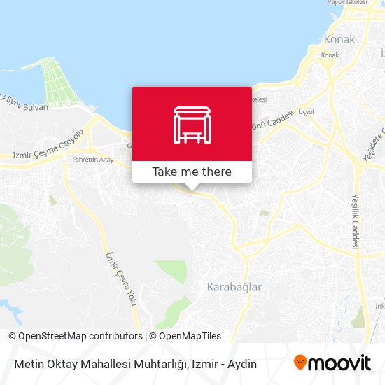 Metin Oktay Mahallesi Muhtarlığı map