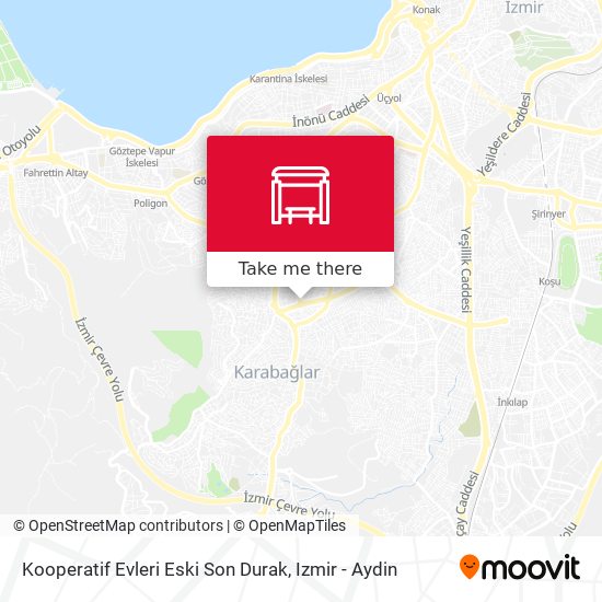 Kooperatif Evleri Eski Son Durak map