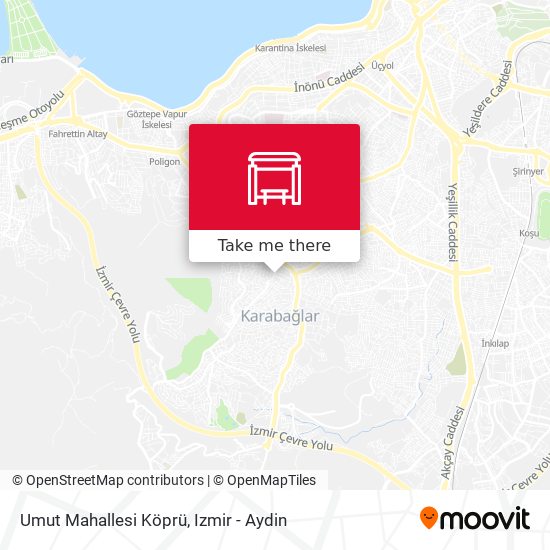 Umut Mahallesi Köprü map