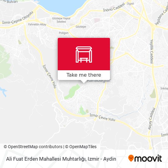 Ali Fuat Erden Mahallesi Muhtarlığı map