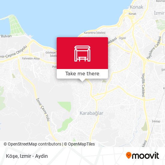 Köşe map